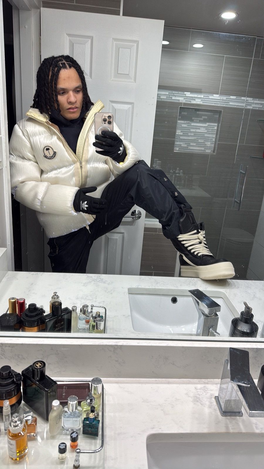 Moncler × Palm Angels Moncler, ‘70 Maya Jacket; Collaboration by Palm Angels Size US L / EU 52-54 / 3 - 3 Thumbnail