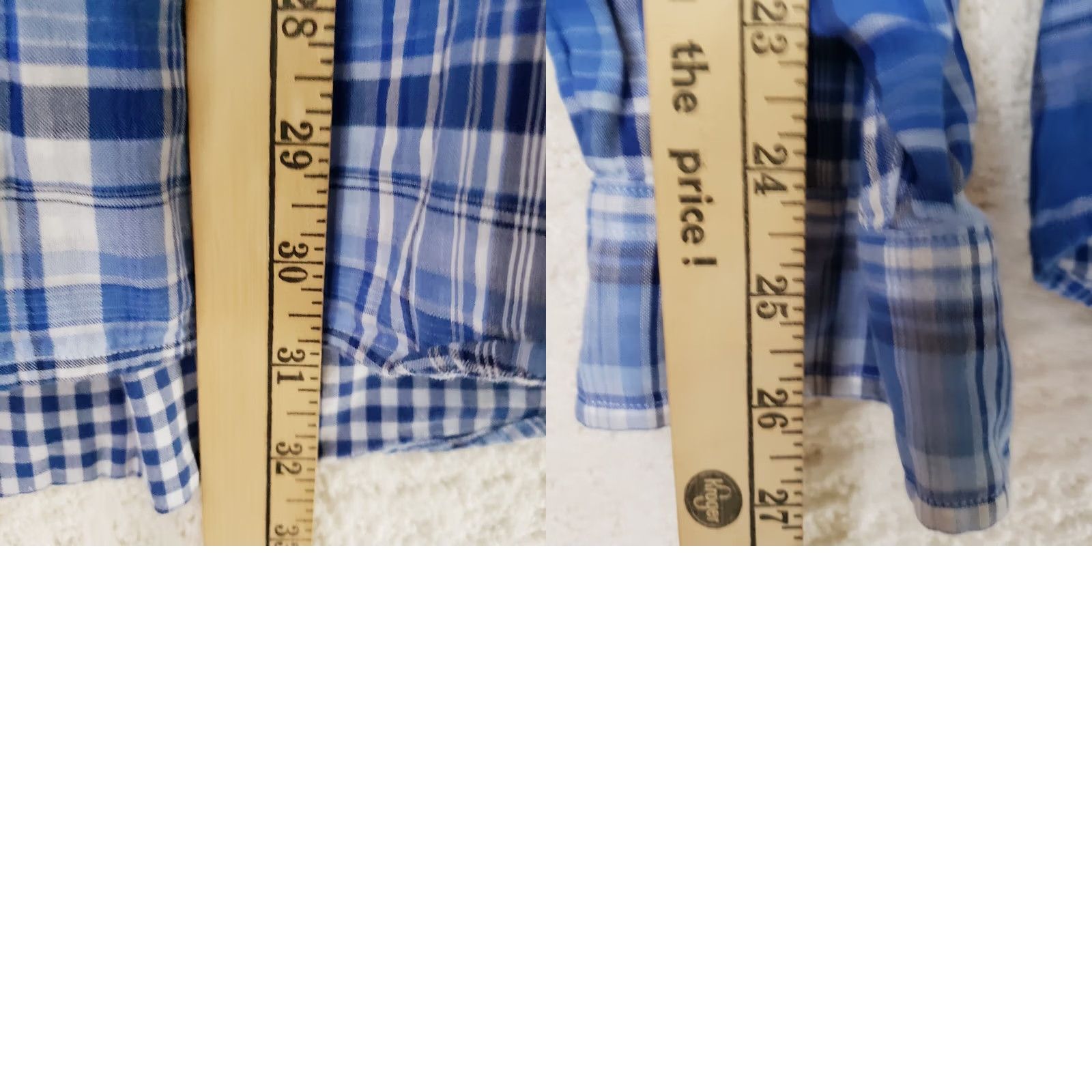 Ralph Lauren Ralph Lauren Men's Button-Up Shirt Plaid Long Sleeve Blue 2XL Size XXL Casual Workwear Size US XXL / EU 58 / 5 - 9 Thumbnail