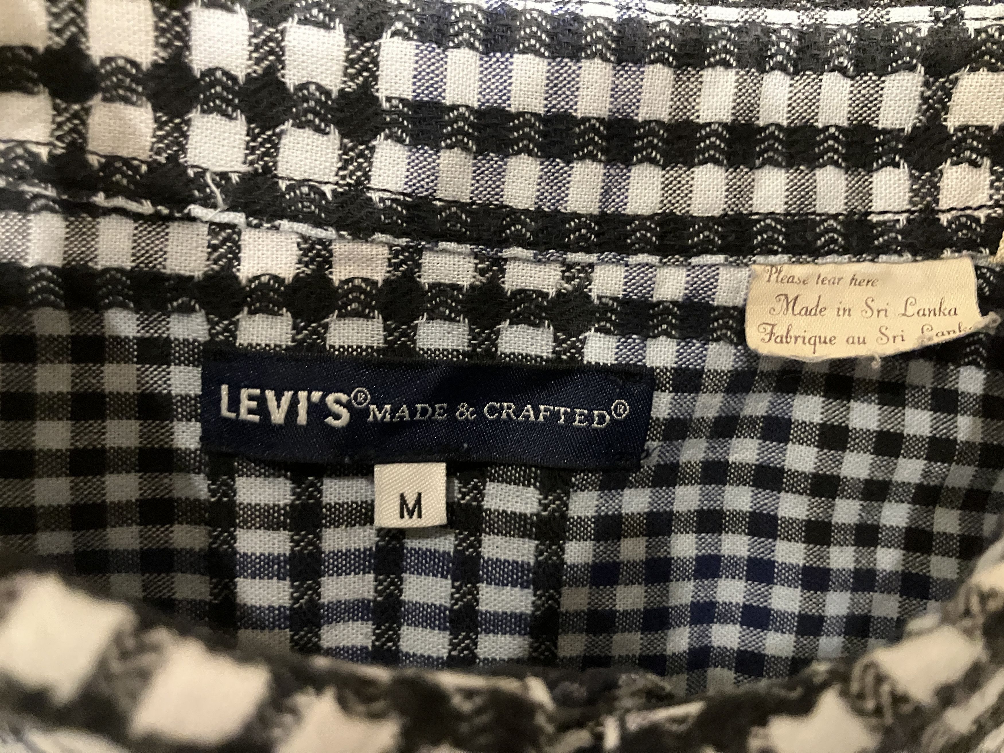Levi's Made & Crafted Seersucker Shirt Size US M / EU 48-50 / 2 - 2 Thumbnail