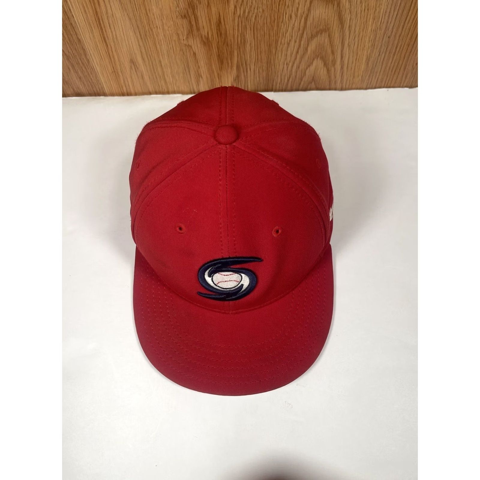 Under Armour Under Armour Hat Adult S Red USB600 Stretch Fitted Baseball Cap Size ONE SIZE - 2 Thumbnail