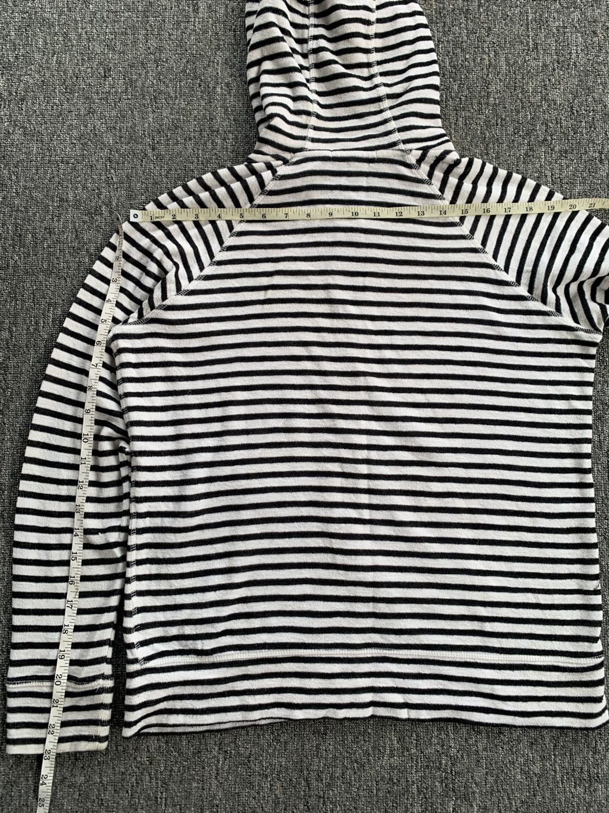 Esprit Esprit Stripe Black White Zip Hoodie Size US L / EU 52-54 / 3 - 10 Thumbnail