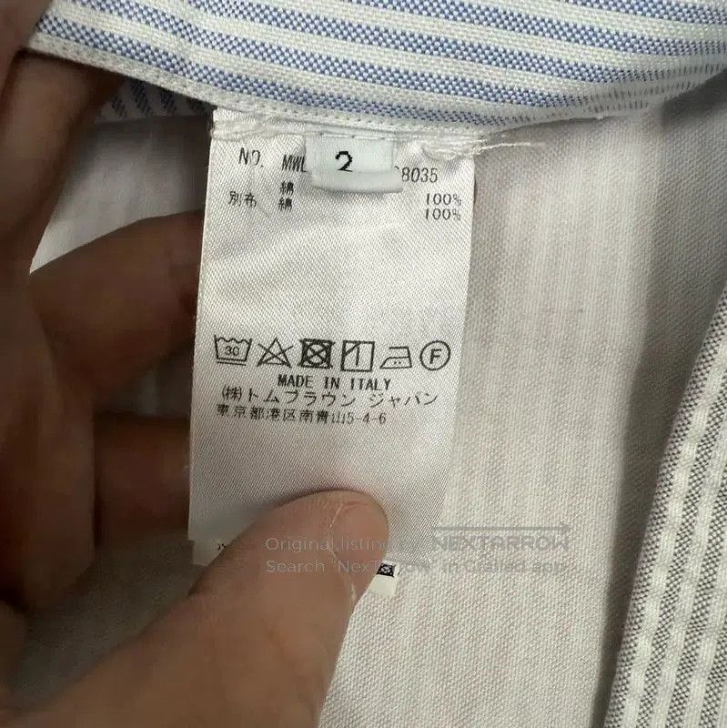Thom Browne Thom Browne M Size Multi-Color Cotton Shirt . Size US M / EU 48-50 / 2 - 4 Thumbnail