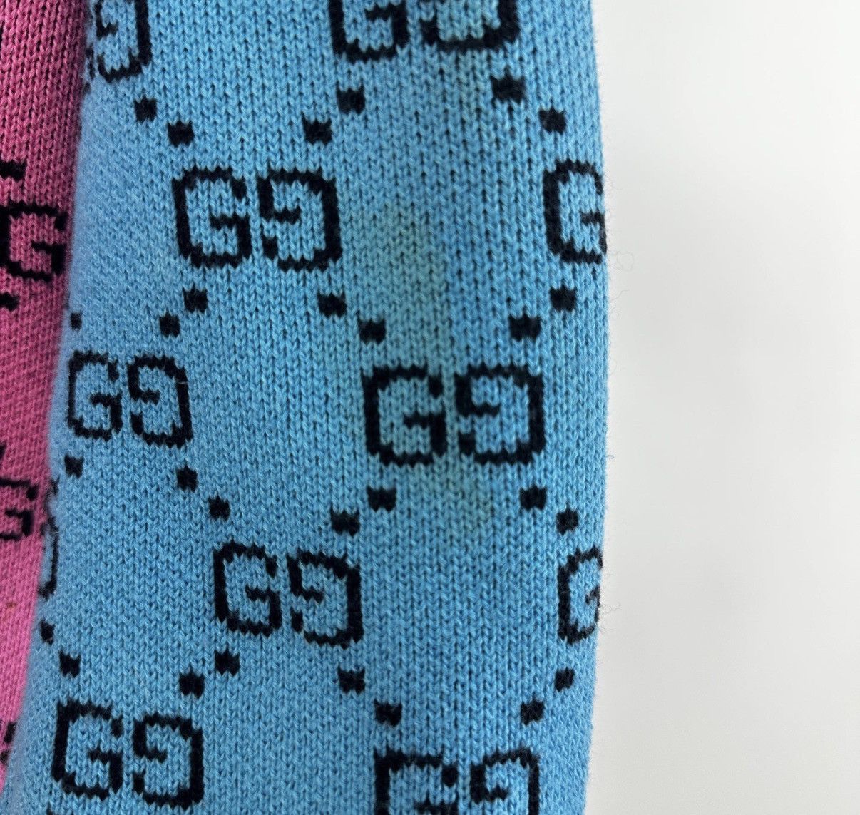 Gucci GUCCI Women's All-Over GG Logo Knit Sweater K12 Size S / US 4 / IT 40 - 7 Thumbnail