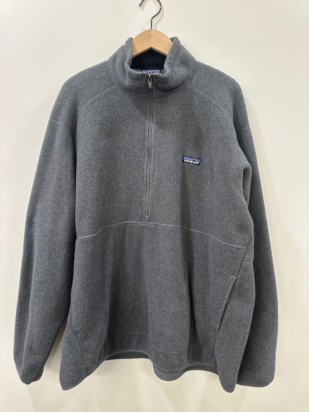 Patagonia Vintage Patagonia Synchilla Zip Up Fleece Grey XL Size US XL / EU 56 / 4 - 1 Thumbnail