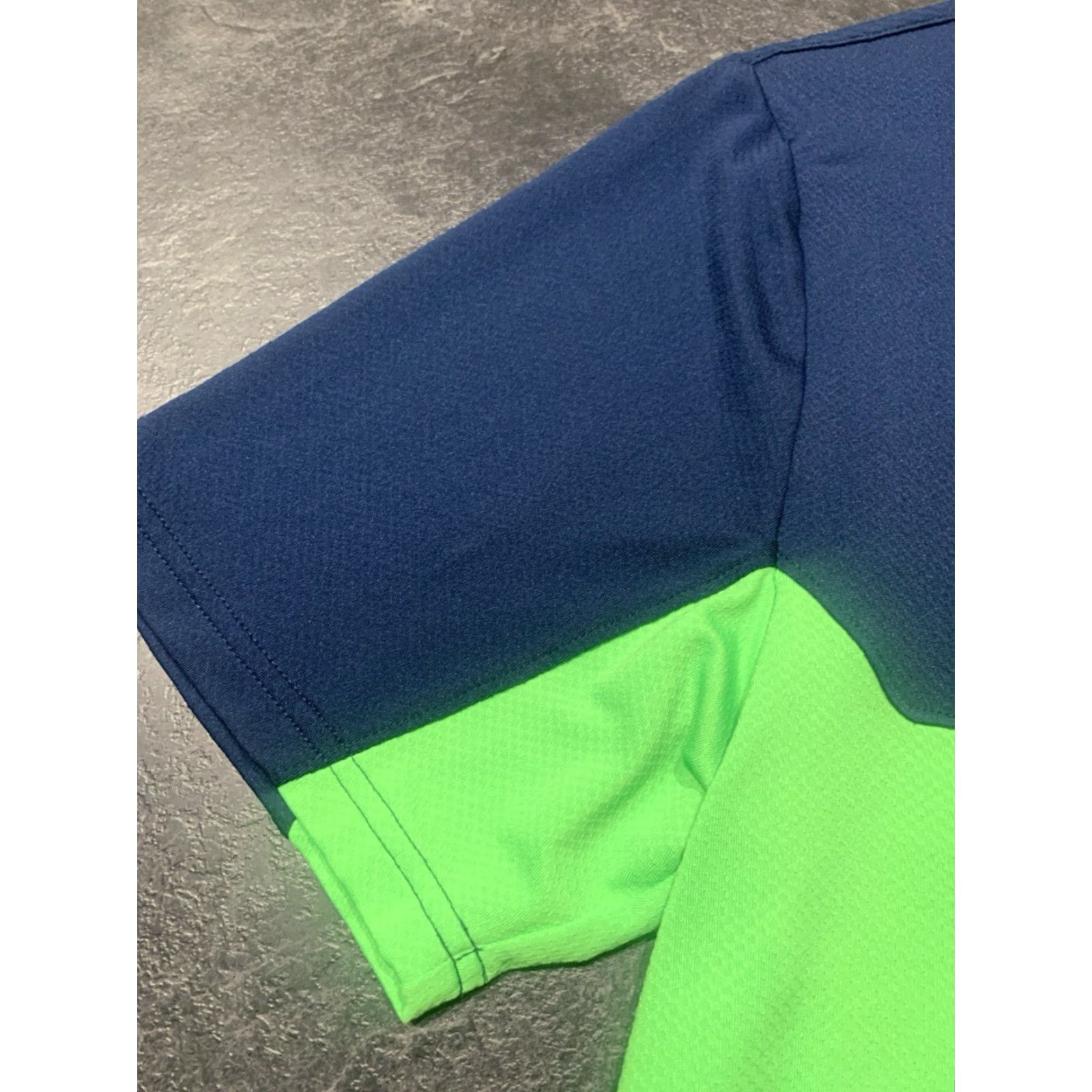 Under Armour VINTAGE Under Armour Golf Polo Shirt Men's Medium Blue Green Short Sleeve Collared Performance Activewear Size US M / EU 48-50 / 2 - 6 Thumbnail