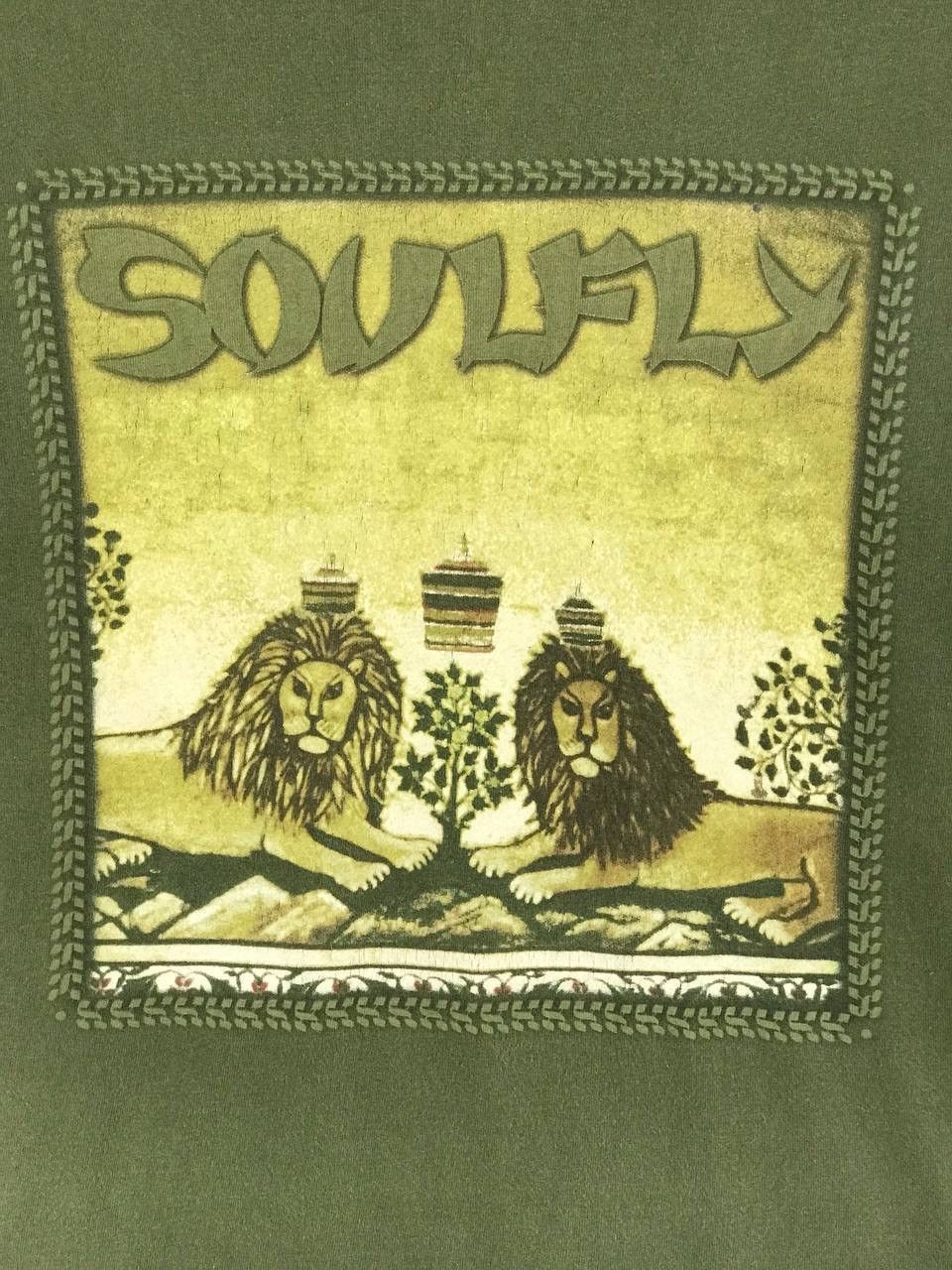 Band Tees × Vintage vintage Soulfly band rock heavy metal Size US M / EU 48-50 / 2 - 3 Thumbnail