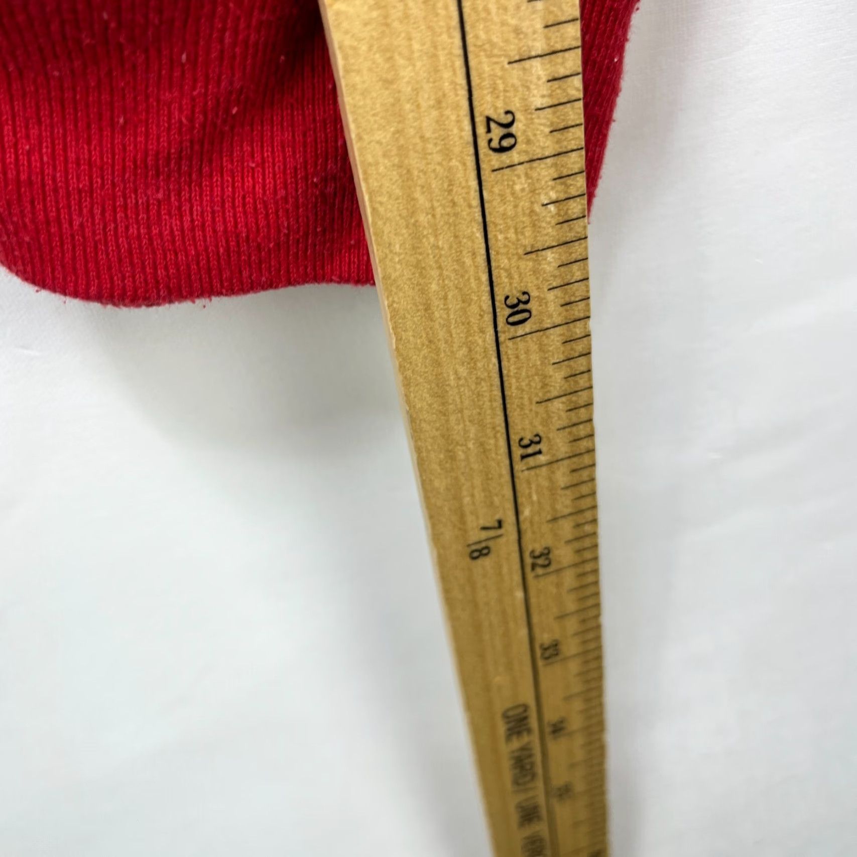 Fruit Of The Loom Vintage Ohio State Buckeyes Raglan Sweatshirt 2XL Red Mens Sweatshirt OSU Raglan 80s Made in USA Size US XXL / EU 58 / 5 - 7 Thumbnail