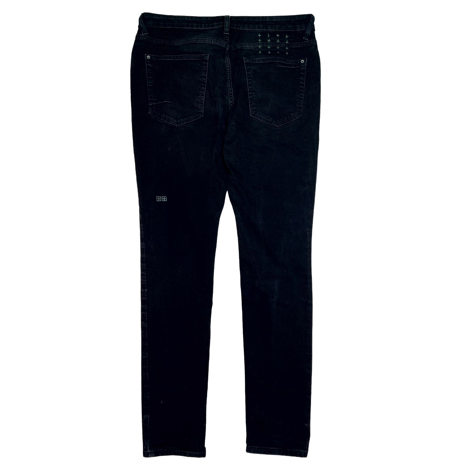 Ksubi Black & Green Jeans
