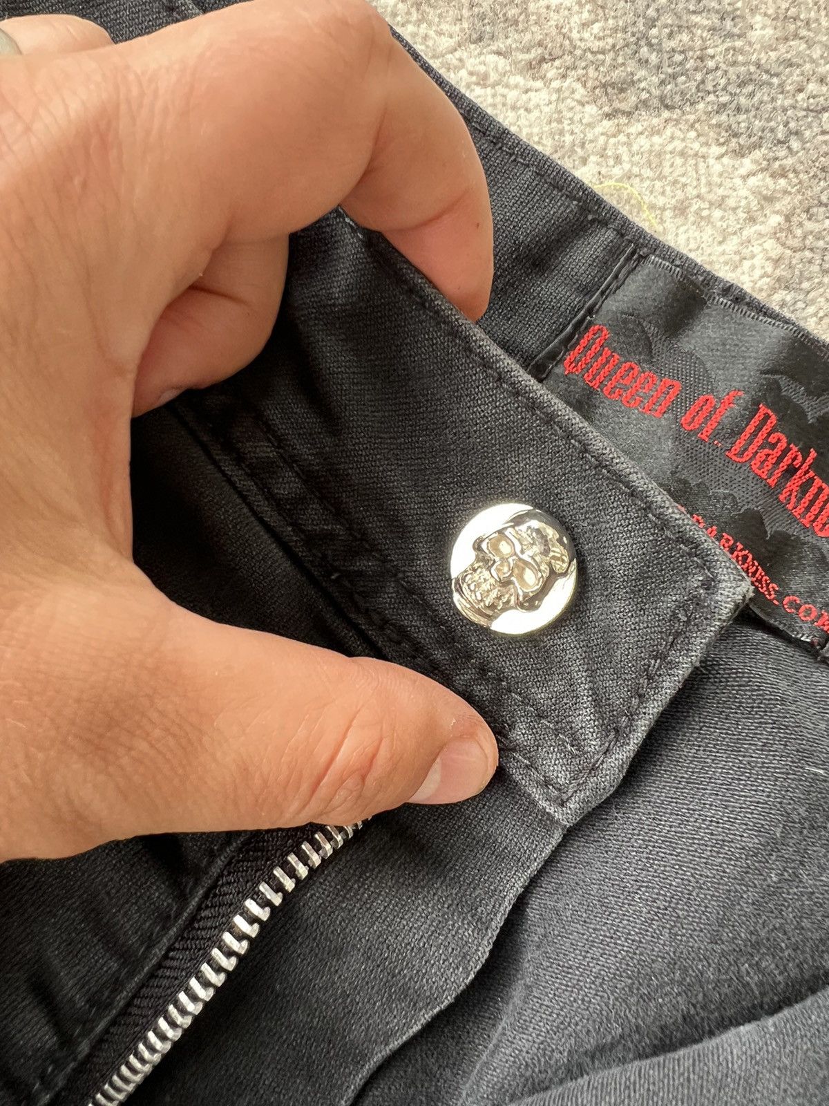 Japanese Brand Queen Of Darkness Vintage Pants Size US 38 / EU 54 - 3 Thumbnail