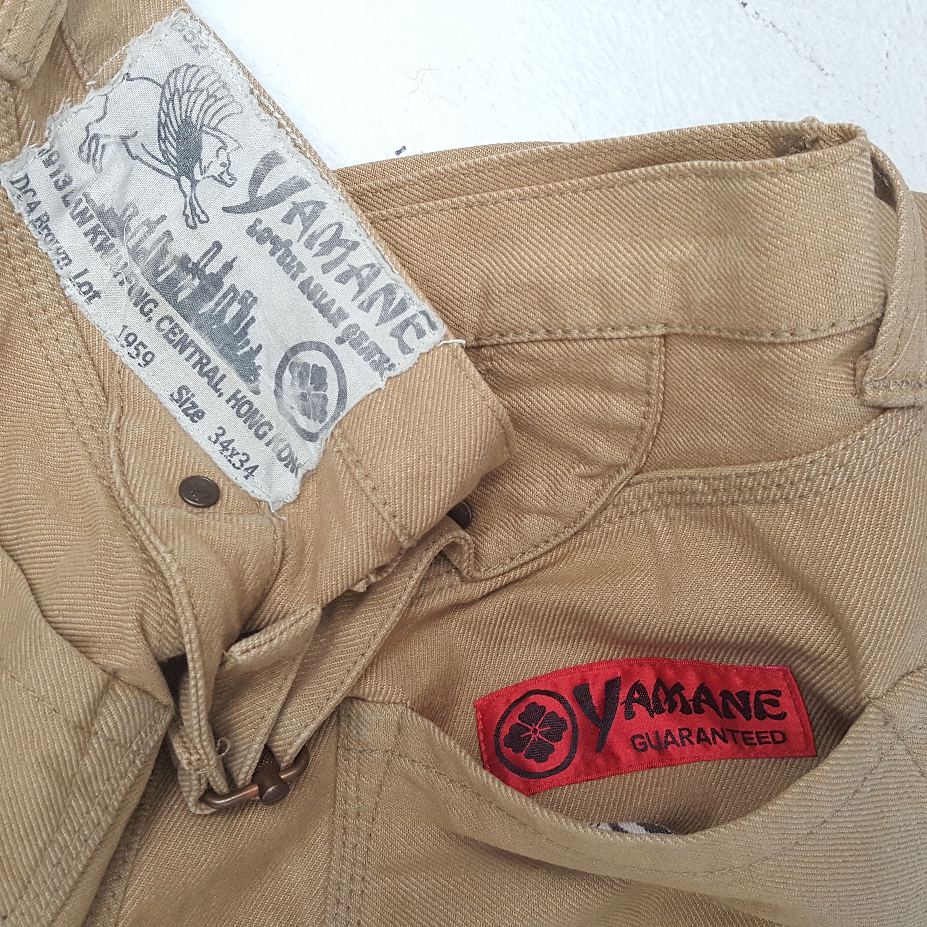 Evisu EVISU YAMANE Japanese Brand Custom Daicock Pants Size US 30 / EU 46 - 14 Thumbnail
