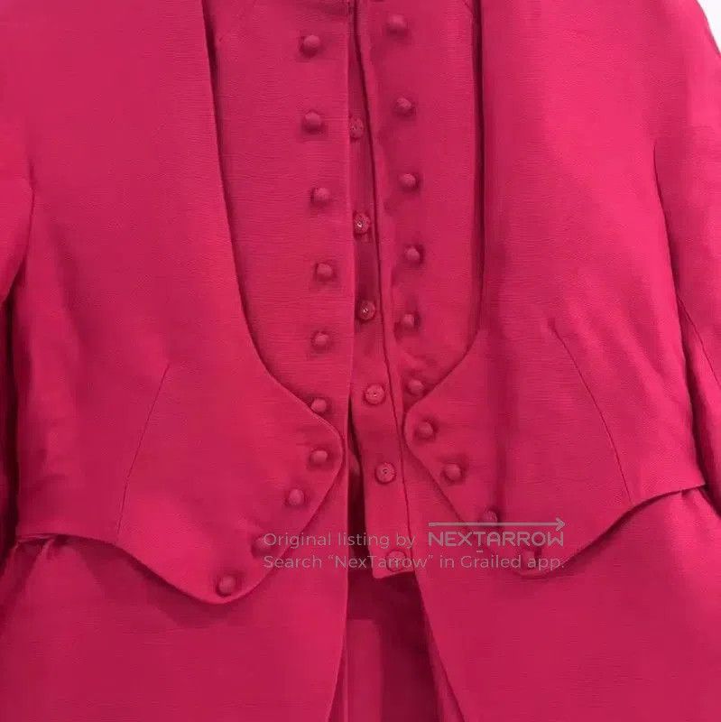 Valentino Valentino Silk Short Sleeve Cardigan for Women . Size L / US 10 / IT 46 - 3 Thumbnail