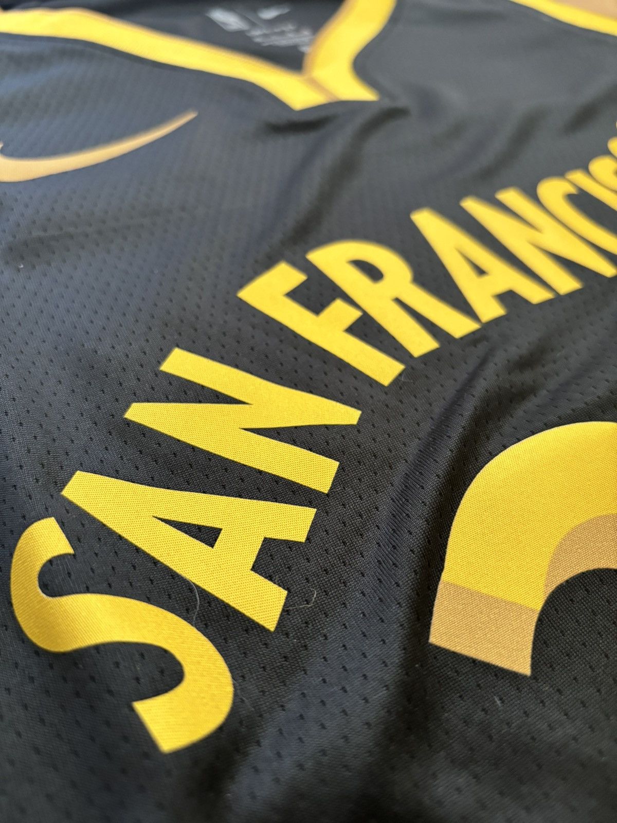 NBA Mens Steph Curry Golden State Warriors Jersey - Large Size US L / EU 52-54 / 3 - 4 Thumbnail