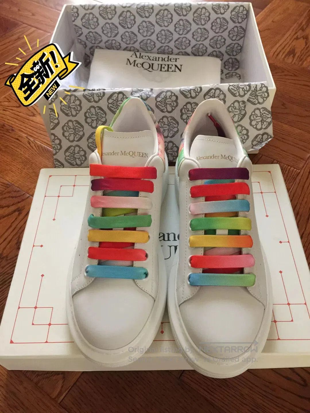 Alexander McQueen Alexander McQueen MCQ Classic Platform Sneakers. Size US 7 / IT 37 - 2 Thumbnail