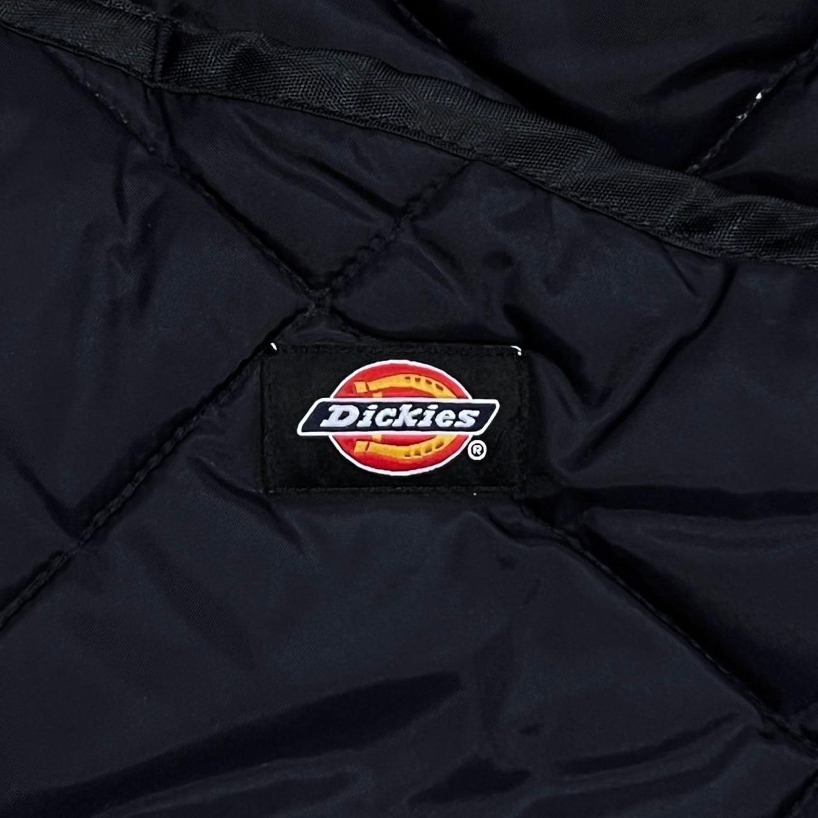 Dickies Dickies Blue Full-Zip Diamond Quilted Puffer Bomber Jacket Size US L / EU 52-54 / 3 - 2 Thumbnail