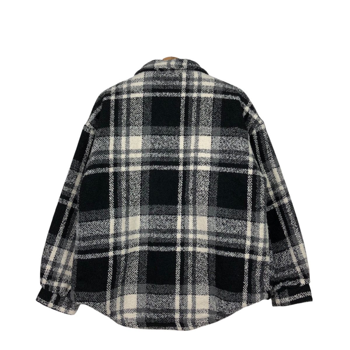 Flannel 📌Vintage Flannel Jacket Blanket Sherpa Private Pause Tartan Size US M / EU 48-50 / 2 - 9 Thumbnail