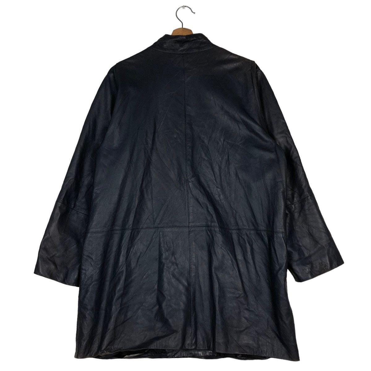 Japanese Brand 🔥VINTAGE LEATHER JACKET MARIE CLAIRE ISSEY MIYAKE Size US M / EU 48-50 / 2 - 8 Thumbnail