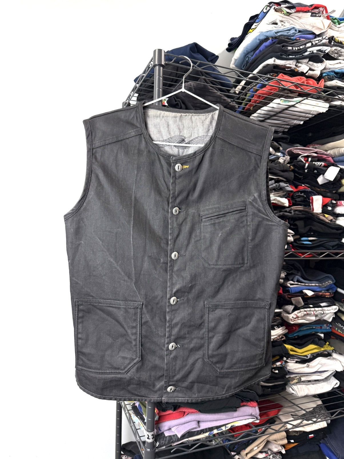 Nudie Jeans Rare! Vintage Nudie Jeans Denim Vest Archival Clothing Size US M / EU 48-50 / 2 - 1 Thumbnail