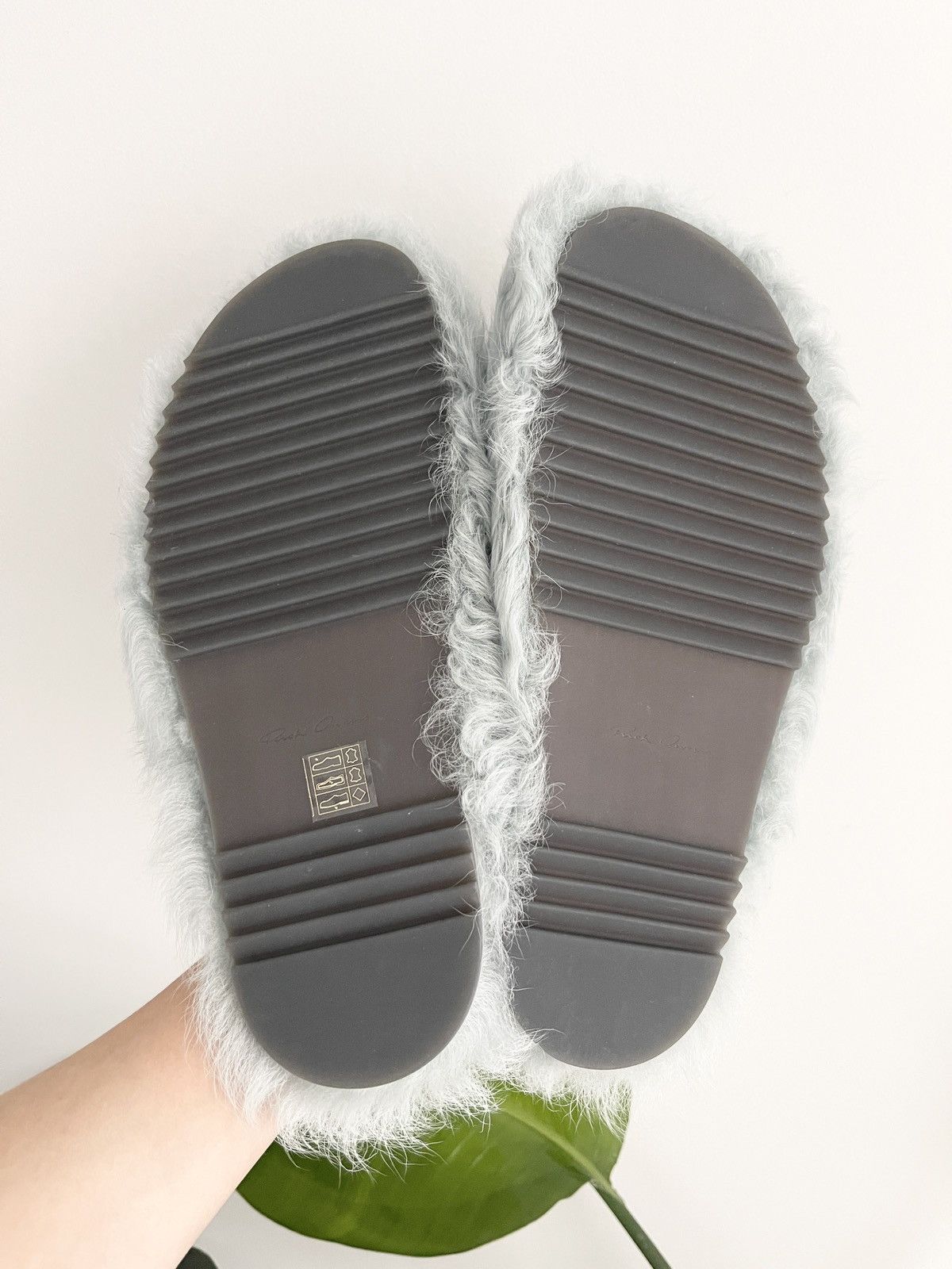 Rick Owens STEAL! Rick Owens Shearling Mules Blue Size US 7 / EU 40 - 6 Thumbnail