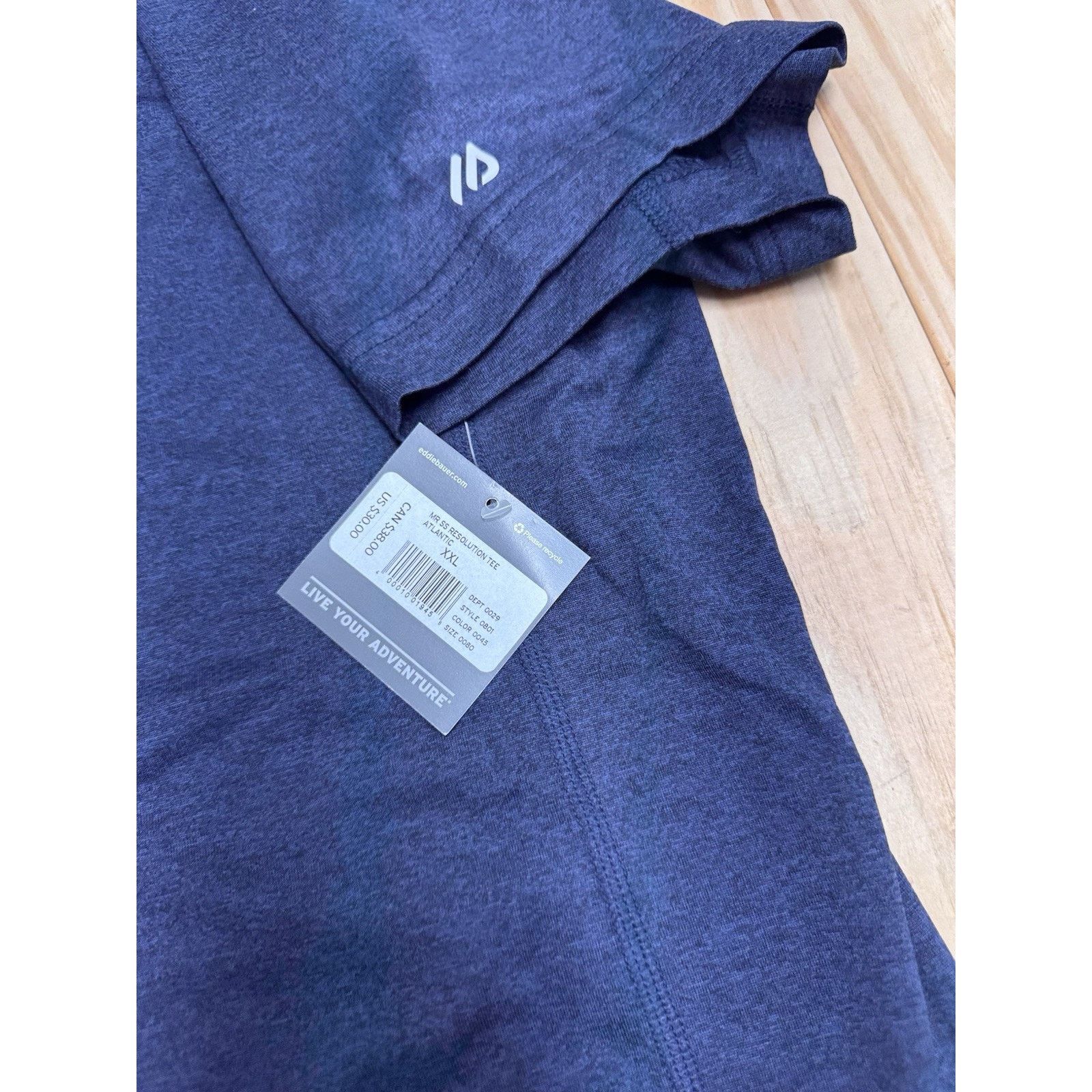 Eddie Bauer NEW Eddie Bauer Men's Adult Sz 2XL T-Shirt Freedry Tee Size US XXL / EU 58 / 5 - 8 Thumbnail