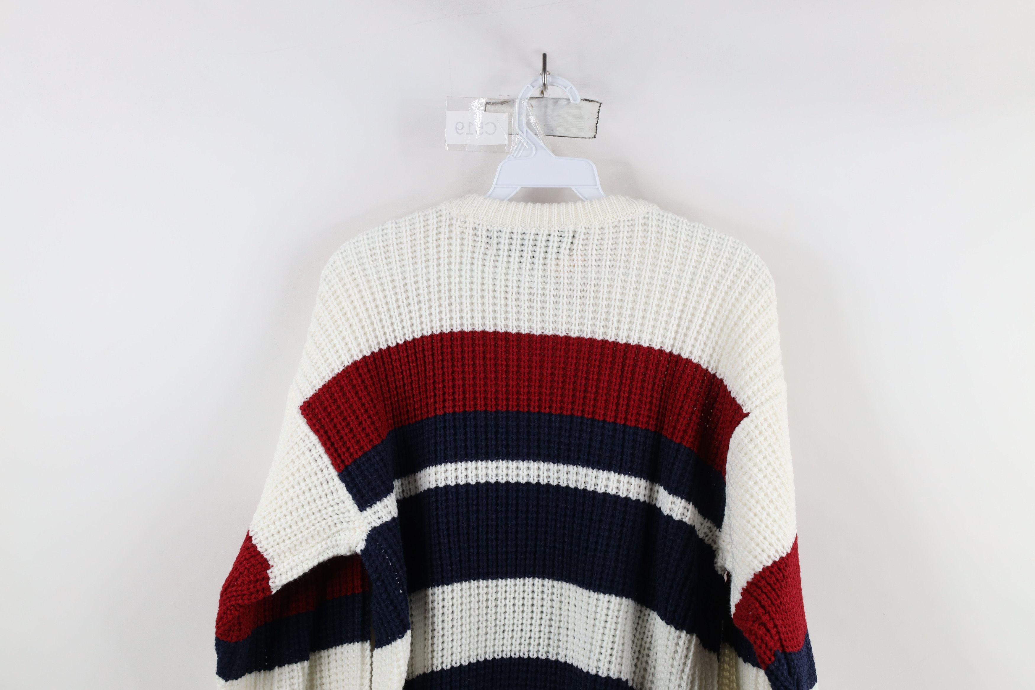 Vintage Deadstock Vintage 90s Streetwear Chunky Ribbed Knit Sweater Size US M / EU 48-50 / 2 - 9 Thumbnail