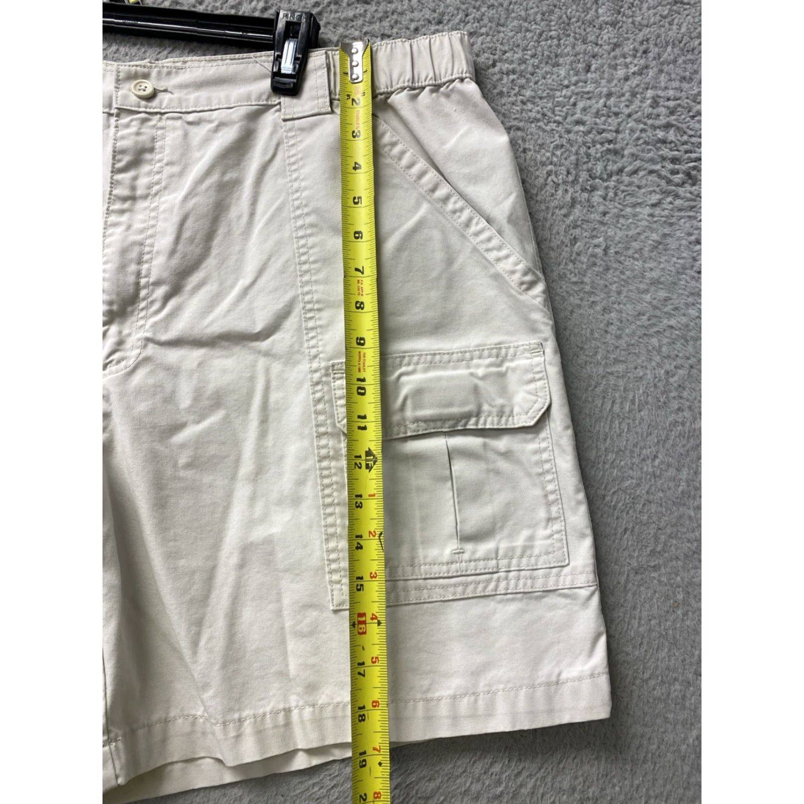 Savane VINTAGE Savane Cargo Hiking Shorts Men 42x10 Beige Cotton Outdoor Casual Summer Size US 42 / EU 58 - 5 Thumbnail
