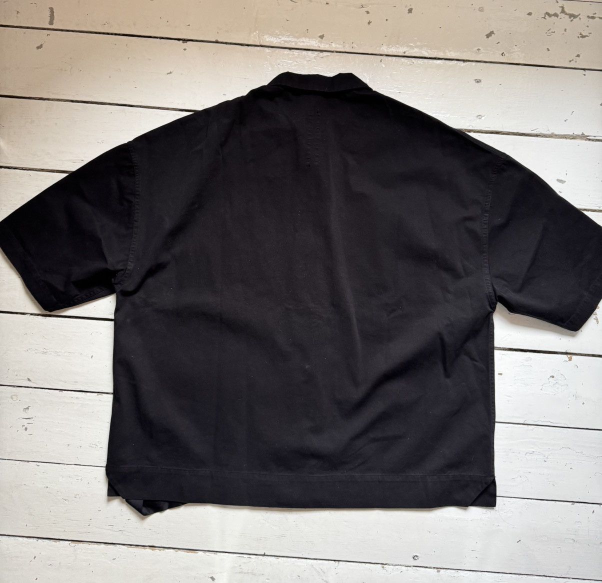 Rick Owens Drkshdw Rick Owens Drkshdw Magnum Tommy Shirt Black Size US M / EU 48-50 / 2 - 2 Thumbnail