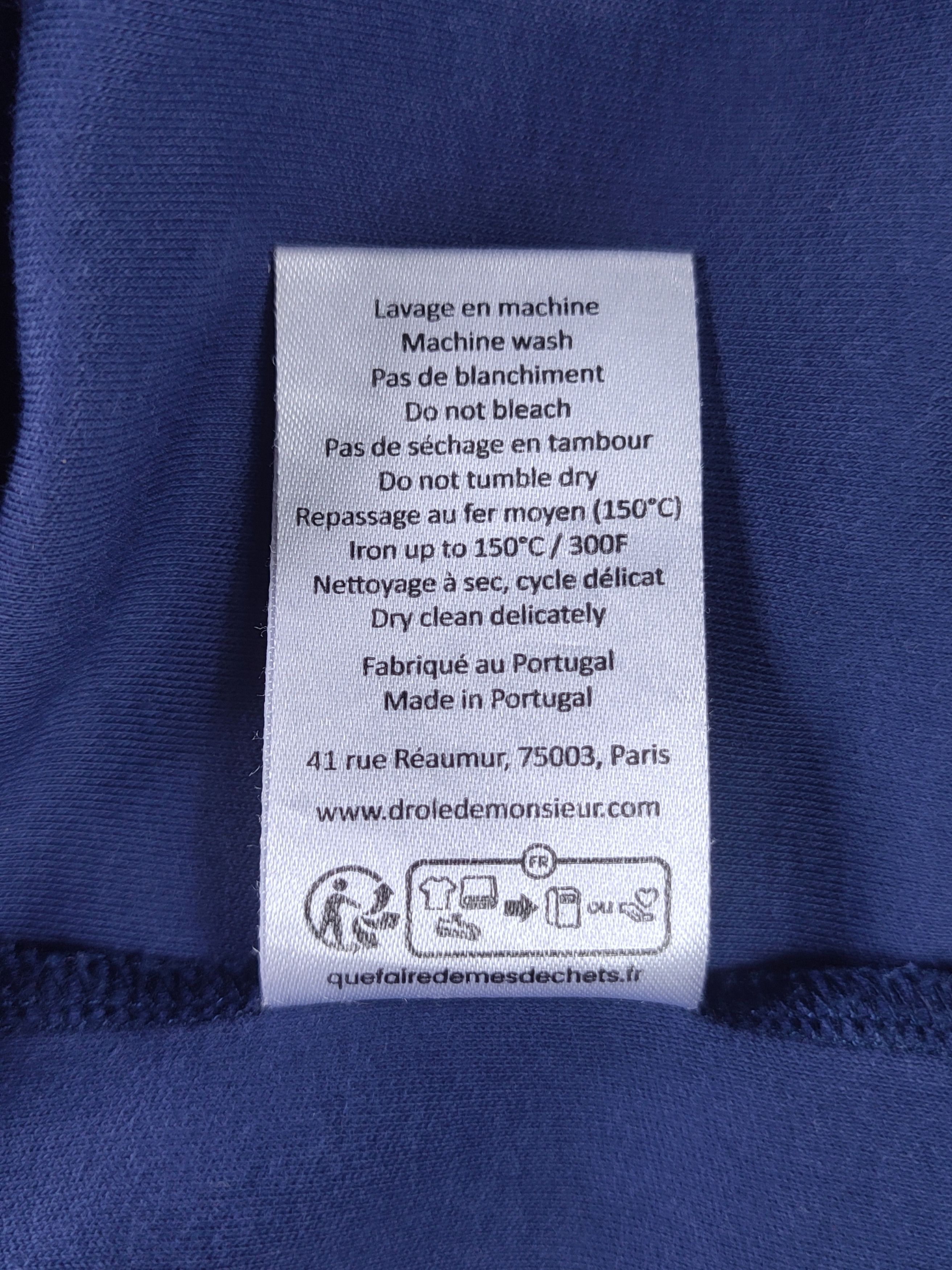 Drole De Monsieur Drole de Monsieur Flower Pot Embroidered T-shirt Size US M / EU 48-50 / 2 - 9 Thumbnail