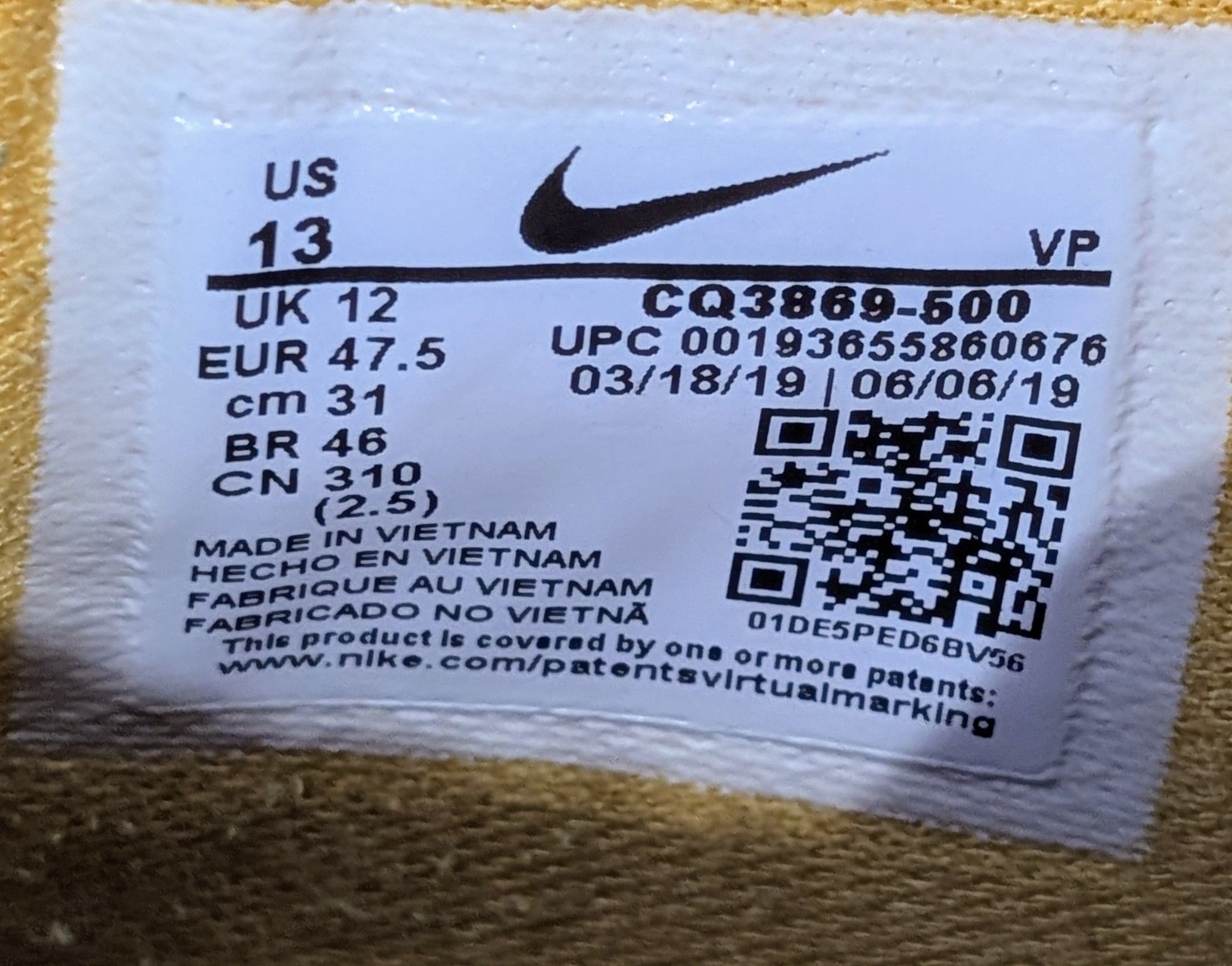 Nike Nike Undefeated x Kobe 4 Protro Court Purple LA Lakers VNDS Size US 13 / EU 46 - 3 Thumbnail