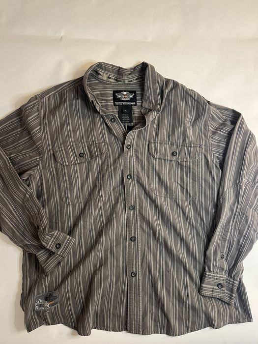 Harley Davidson Harley Davidson Mechanic Shop Shirt Work Shirt