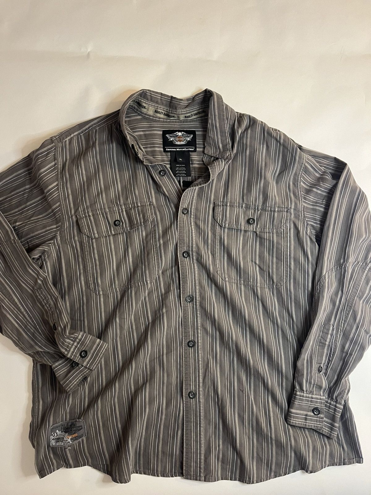 Harley Davidson Harley Davidson Mechanic Shop Shirt Work Shirt Size US XL / EU 56 / 4 - 1 Thumbnail
