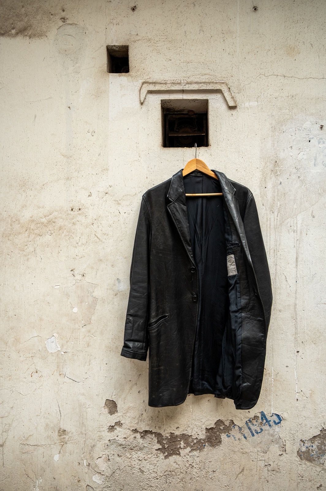 Yohji Yamamoto POUR HOMME コート　アーカイブ　90s Yohji Yamamoto Yohji Yamamoto Pour Homme AW1997 leather overcoat