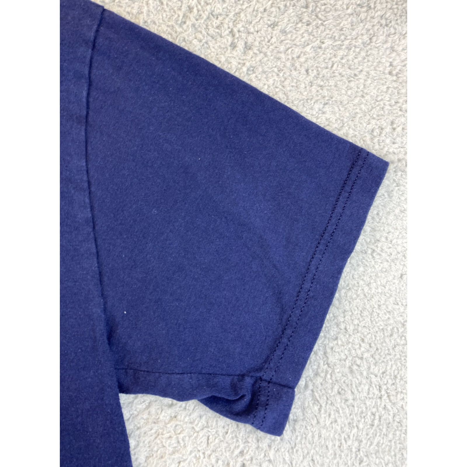 Vintage ProEdge Men’s Blue Crew Neck XL T-Shirt | Solid Basic Tee | Michigan Size US XL / EU 56 / 4 - 3 Thumbnail