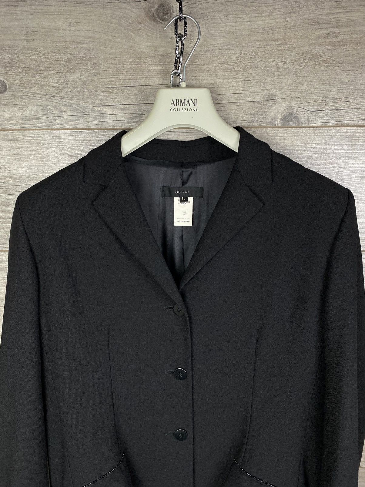 Gucci × Vintage WOMEN'S VERY OLD VINTAGE COAK GUCCI SIZE L Size L / US 10 / IT 46 - 23 Thumbnail