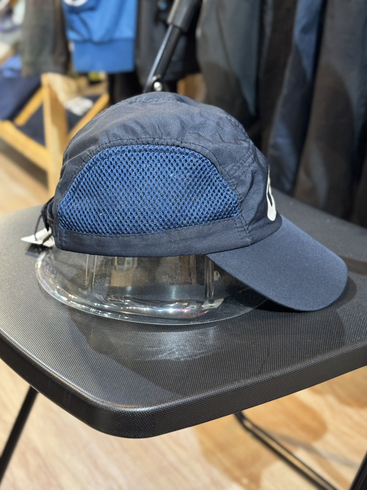 Nike × Vintage Vintage Nike Spellouts Swoosh 00's nylon Cap Size ONE SIZE - 3 Thumbnail