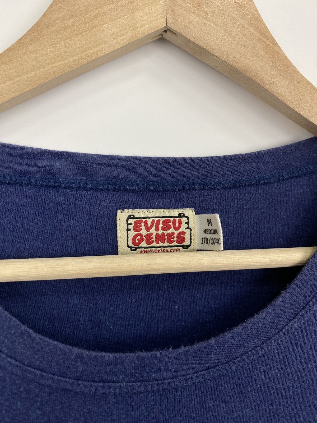 Evisu 🇯🇵 Vintage 90s Evisu Rare T-Shirt Retro Y2K Japan kapital Size US M / EU 48-50 / 2 - 5 Thumbnail