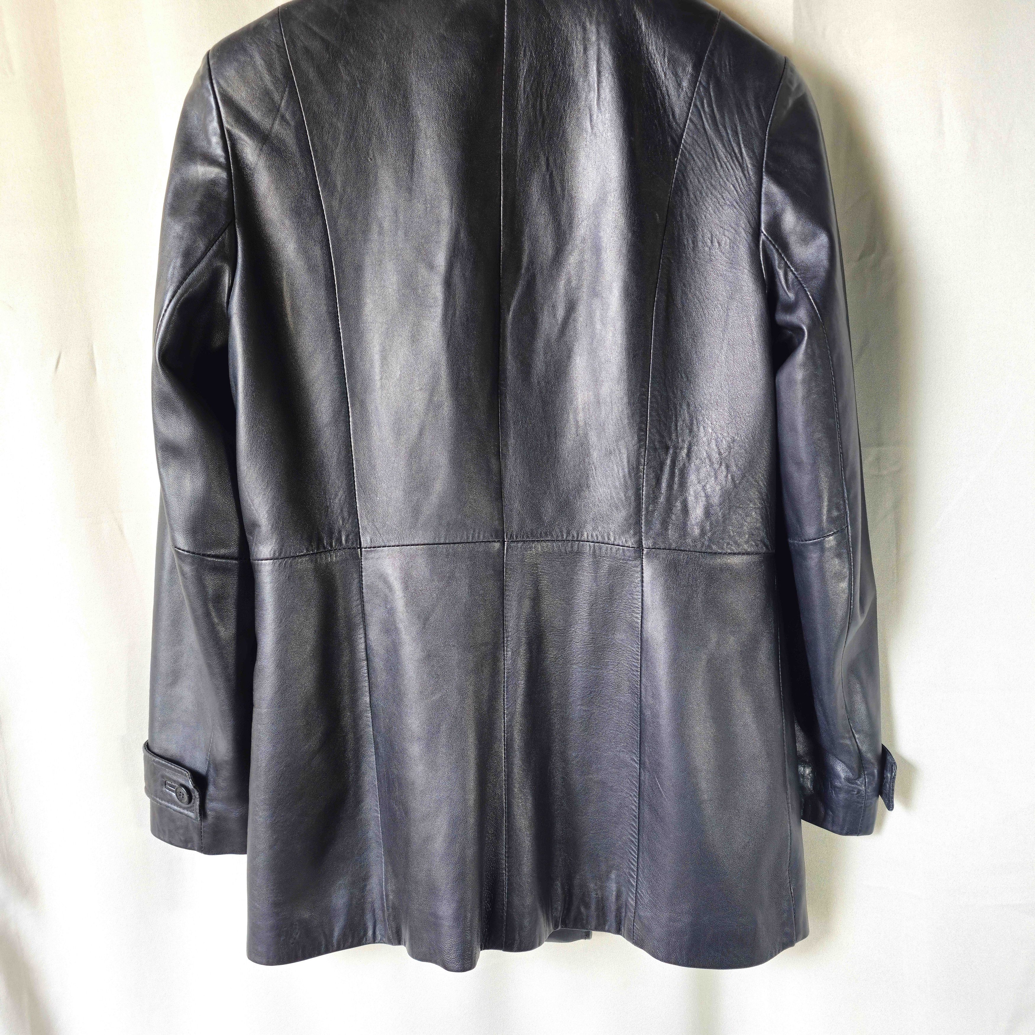 Other Siena Studio 100% Genuine Leather Lined Black Jacket size M Size M / US 6-8 / IT 42-44 - 2 Thumbnail