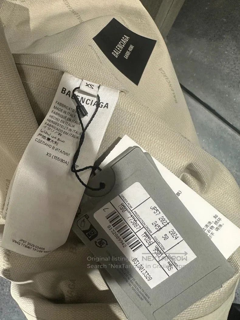 Balenciaga Balenciaga Khaki Raincoat Coat XS. Size US XS / EU 42 / 0 - 4 Thumbnail
