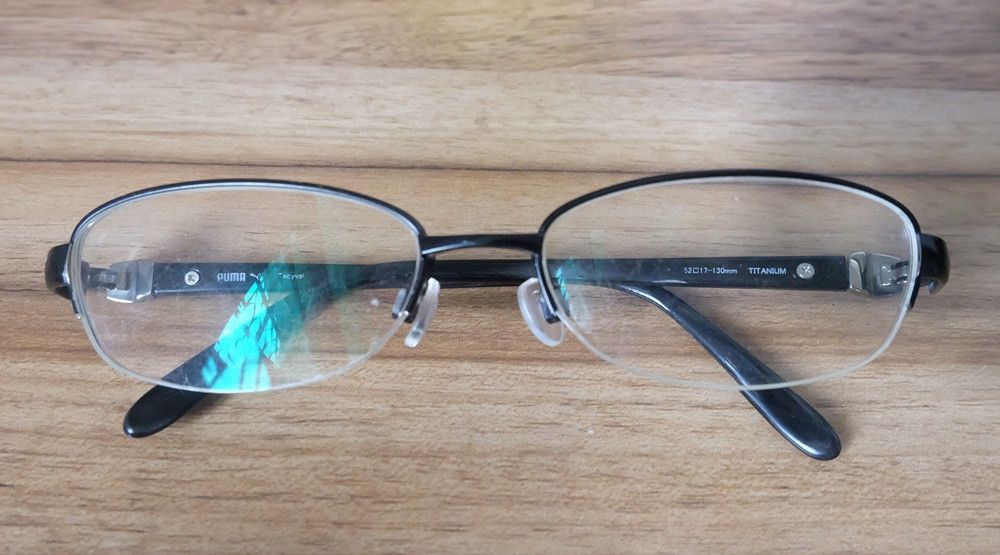 Puma Puma Tacyval Half Rim Glasses Size ONE SIZE - 2 Thumbnail