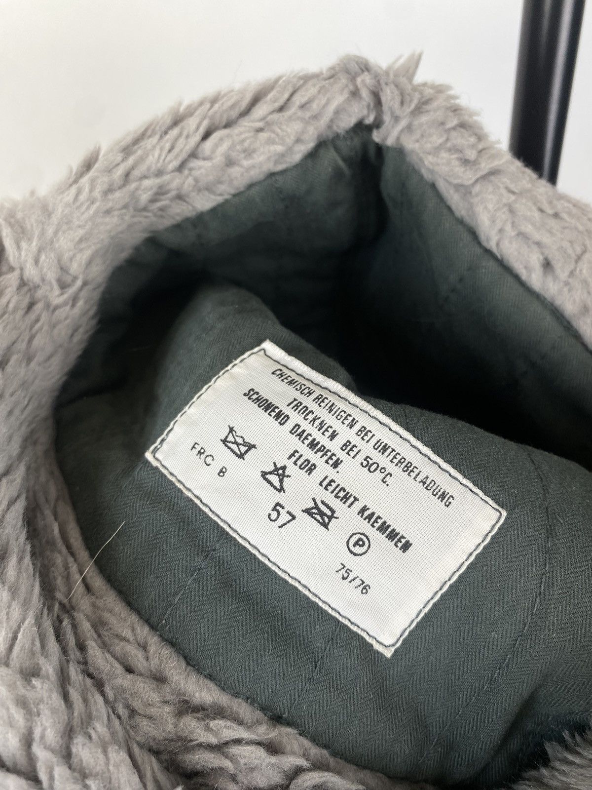 Japanese Brand × Vintage Y2K HYPE Army FUZZY MOHAIRE AVIATOR USSR USHANKA HAT bubble Size ONE SIZE - 5 Thumbnail