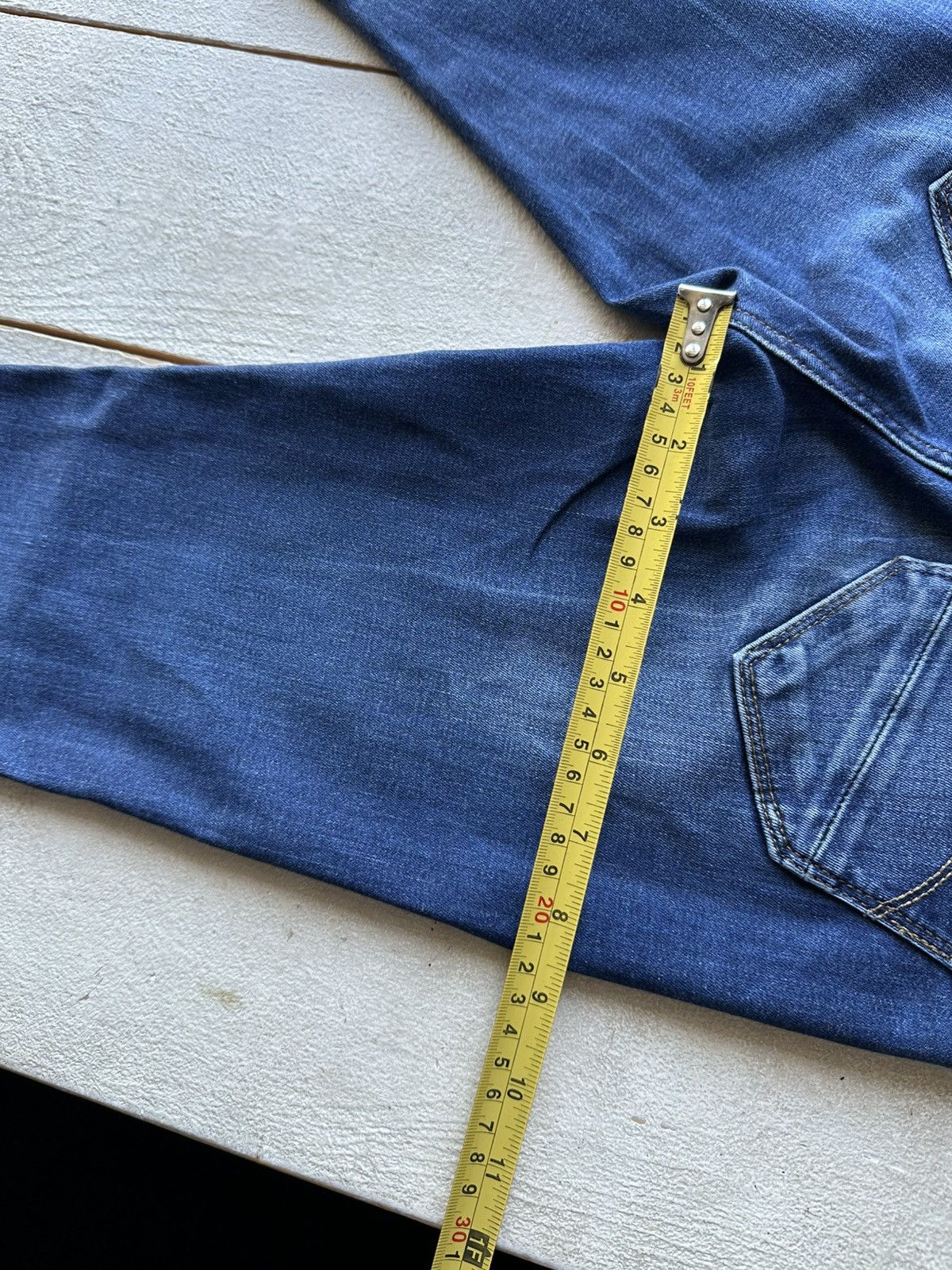 G-Star VNTG🚨G STAR RAW Jeans AVANT GARDE Washed Denim y2k Size 23" - 11 Thumbnail