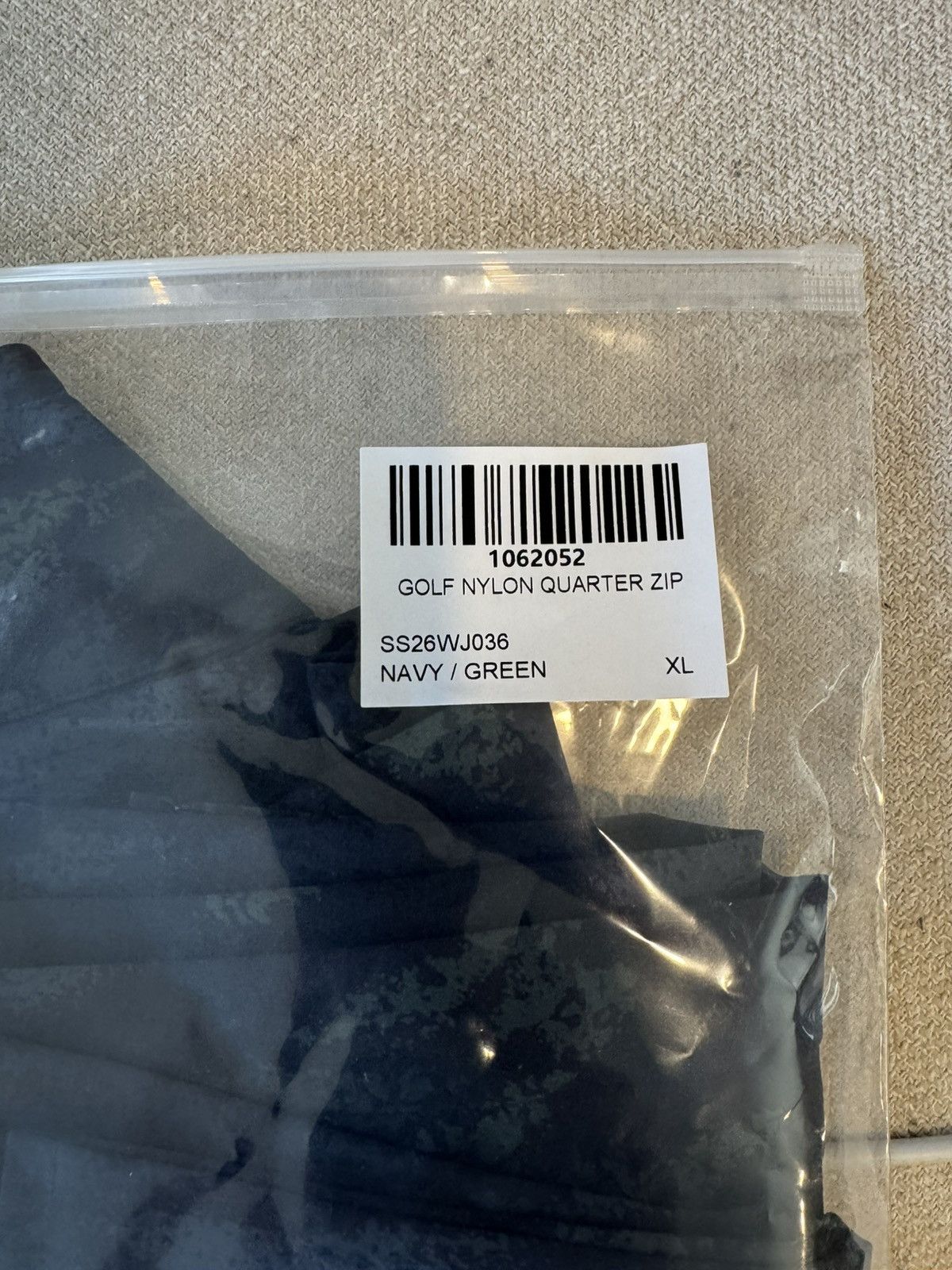 Aime Leon Dore Aime Leon Dore Golf 1/4 Zip Pullover, Green/Navy, Sz XL, NWT Size US XL / EU 56 / 4 - 18 Thumbnail