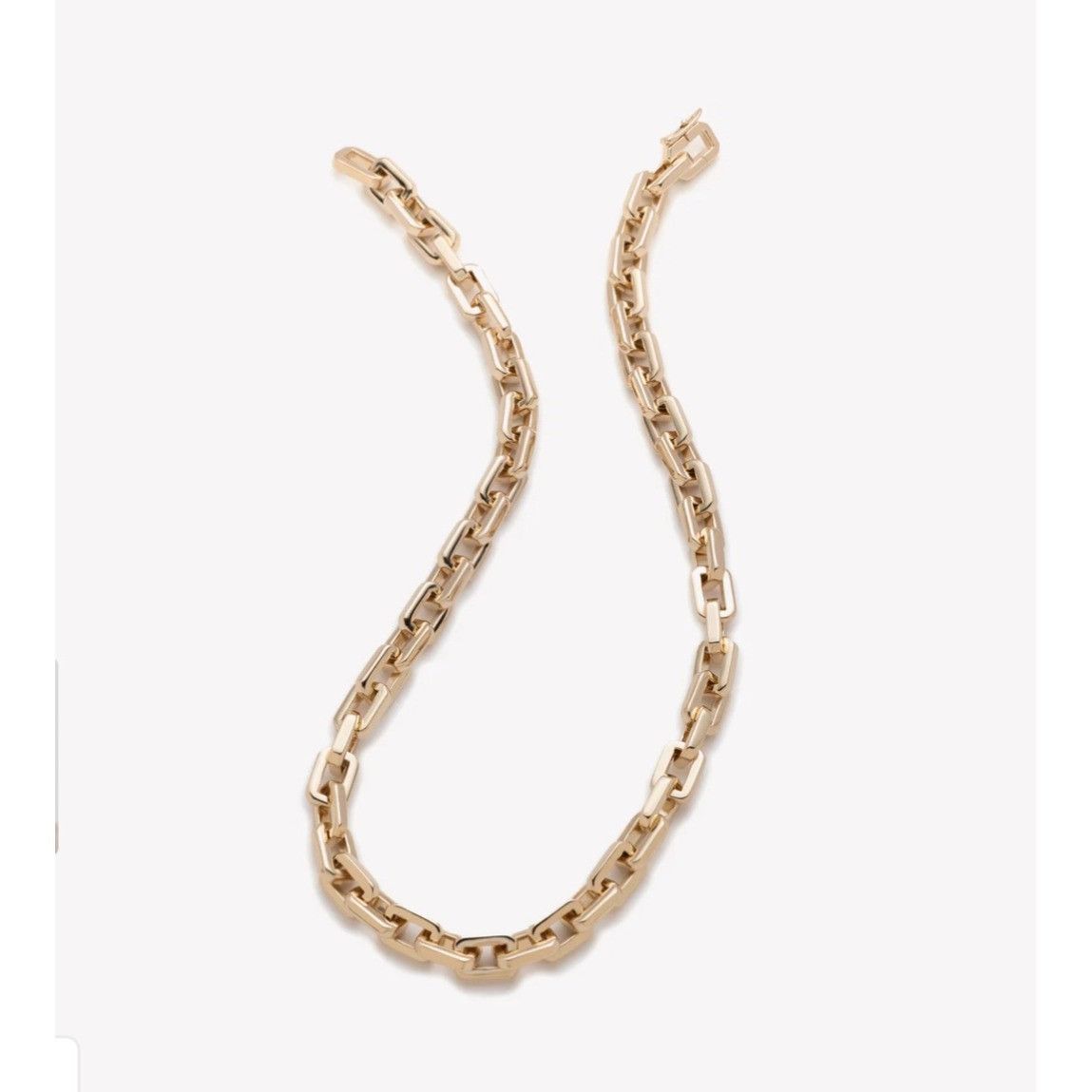 Eddie Borgo Eddie Borgo 12 Karat Gold Supra Link Necklace - NEW 17” Size ONE SIZE - 6 Thumbnail