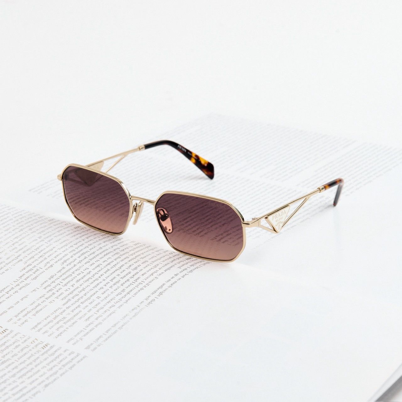 Prada PRADA 0PR A51S ZVN50C SUNGLASSES Size ONE SIZE - 1 Thumbnail