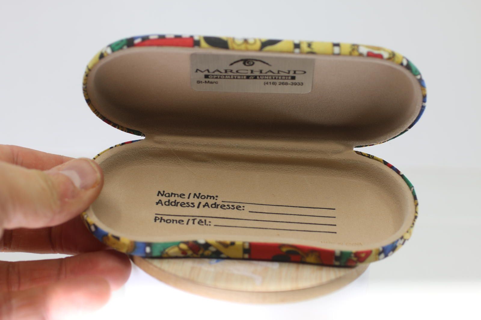 Genetic Manipulation Shinichiro Kuriya Dog&Cat Cartoon Eyeglasses Case HardShell Fabric OpticalCase Size ONE SIZE - 4 Thumbnail