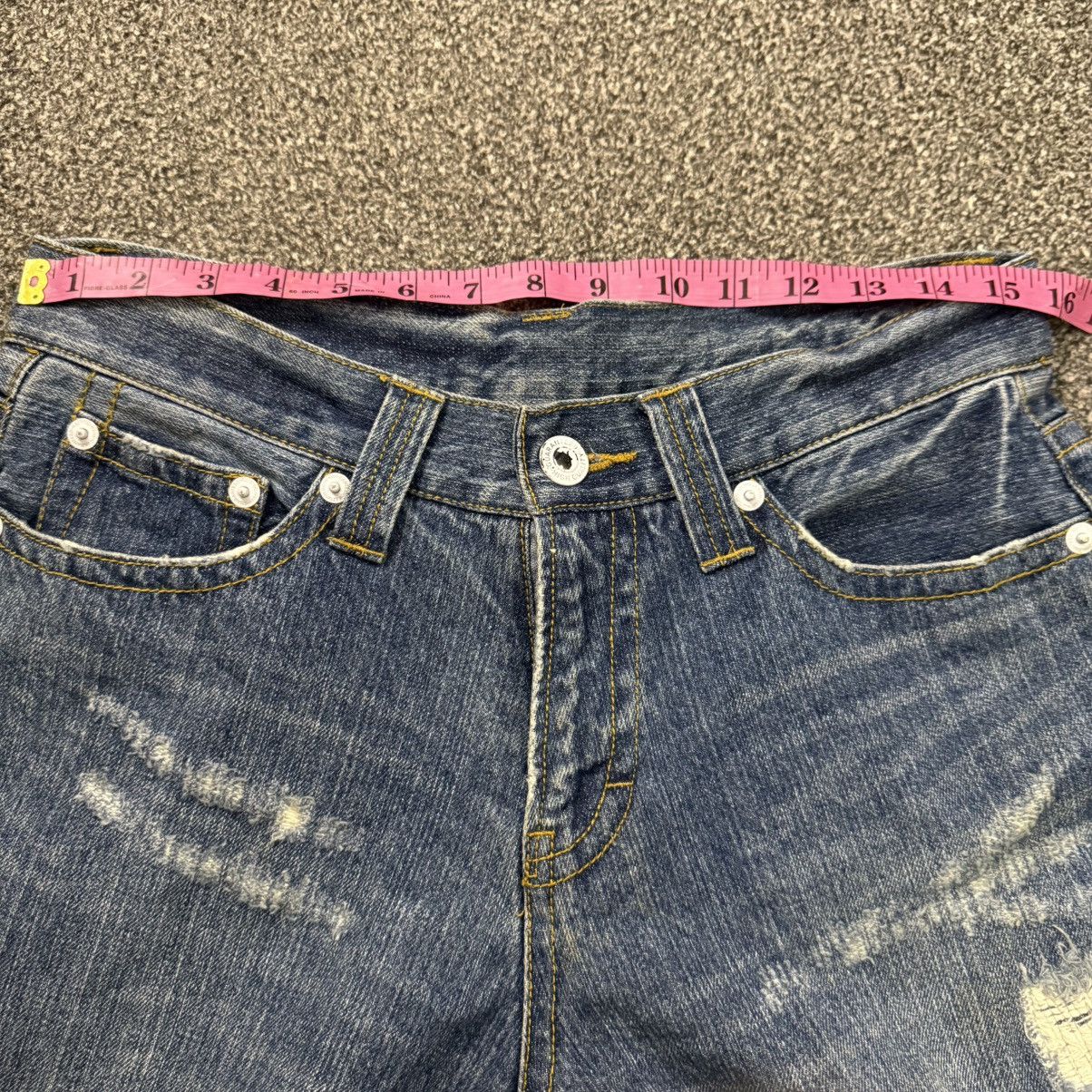 Hysteric Glamour Japanese Archival Co&Lu Geronimo Route Distressed Denim Size US 31 - 15 Thumbnail