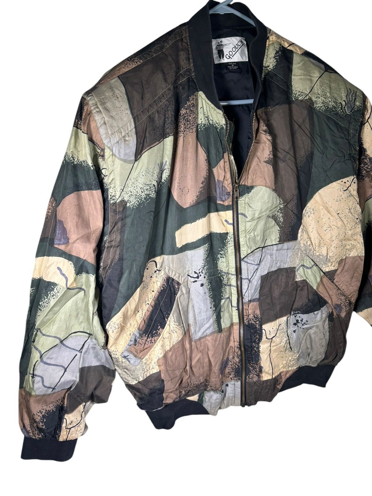 Vintage Vintage 90s Silk Jacket Size US M / EU 48-50 / 2 - 6 Thumbnail