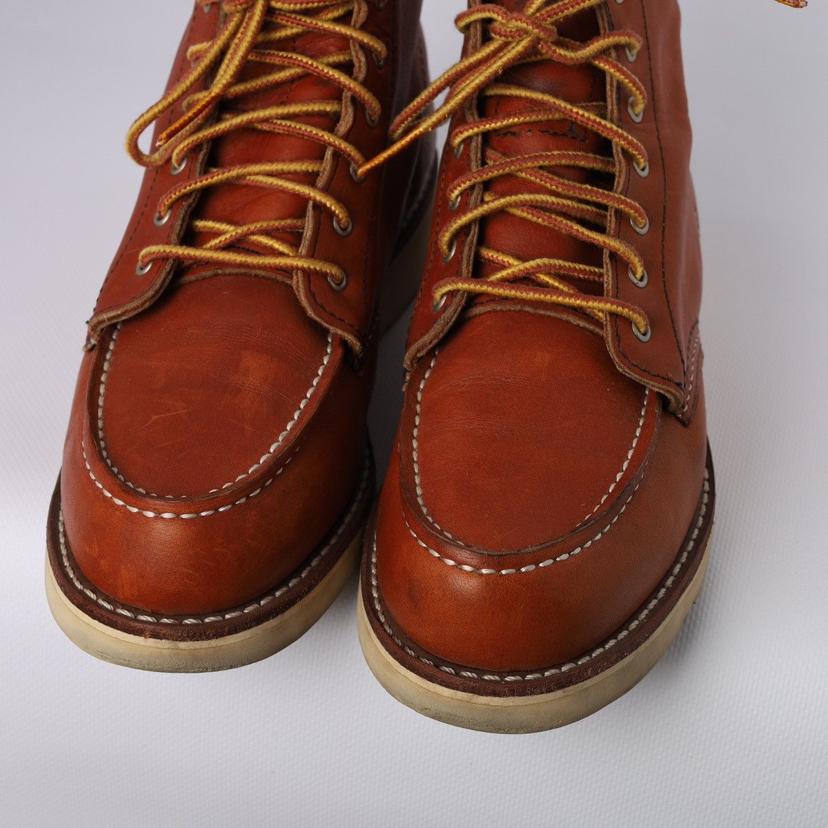 Red Wing Red Wing Leather Boots Made in USA Moc Shoes Size US 7 / IT 37 - 16 Thumbnail