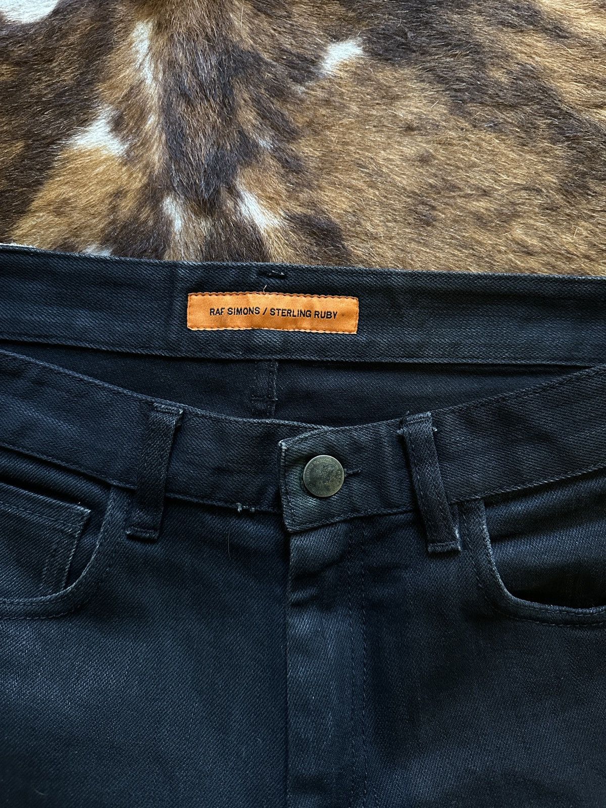Raf Simons Raf Abus Lang Denim Pants Size US 32 / EU 48 - 9 Thumbnail