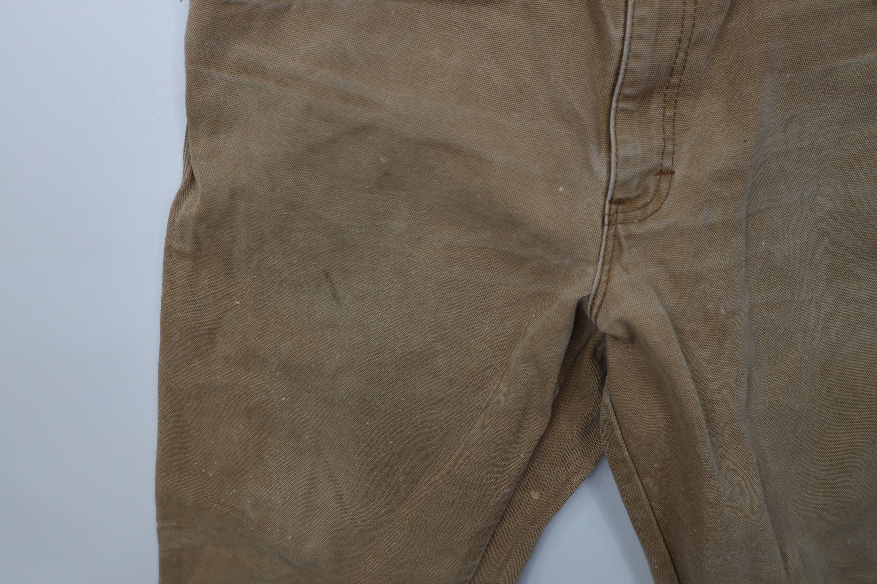 Dickies Vintage Y2K Dickies Canvas Dungaree Pants Duck Brown Size US 34 / EU 50 - 7 Thumbnail