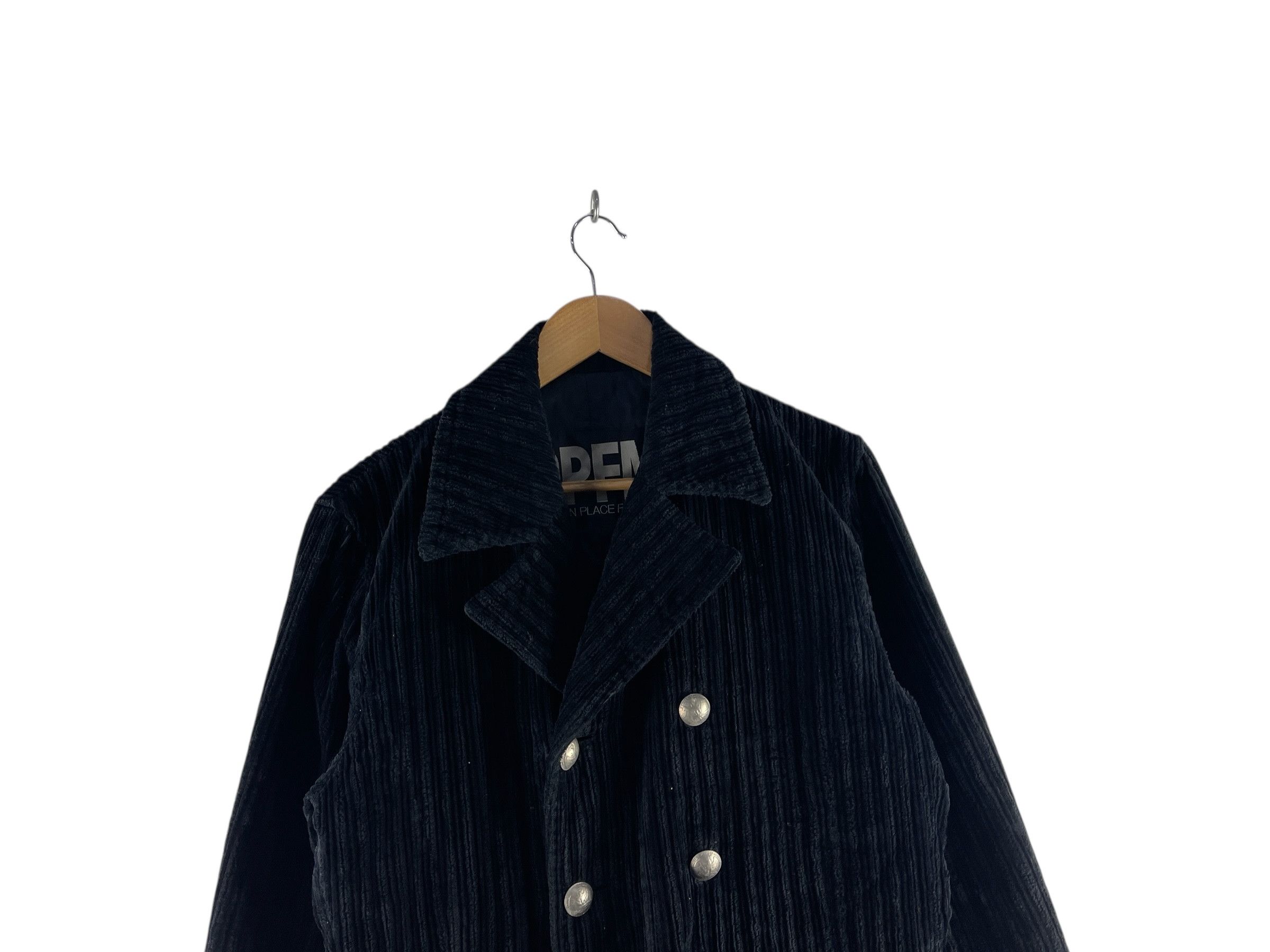 PPFM PPFM Peyton Place for Men Double Breast Corduroy Coat Jacket Size US S / EU 44-46 / 1 - 8 Thumbnail